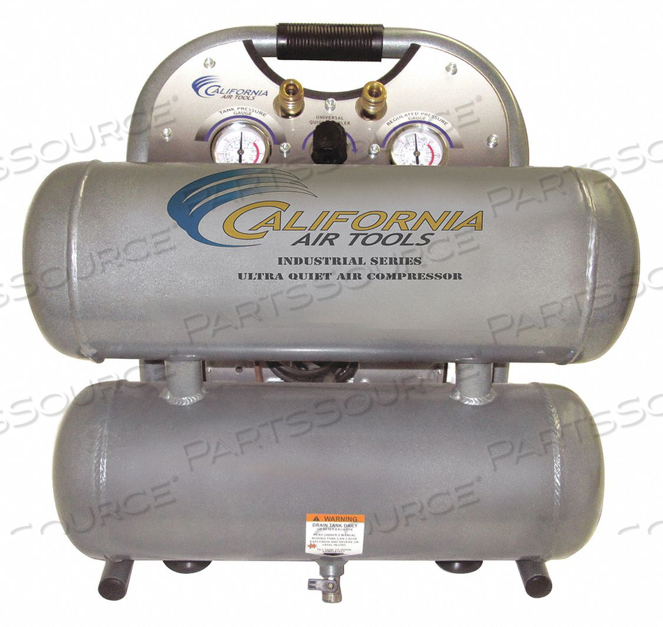AIR COMPRESSOR OIL-FREE IND. 1.0 HP by California Air Tools