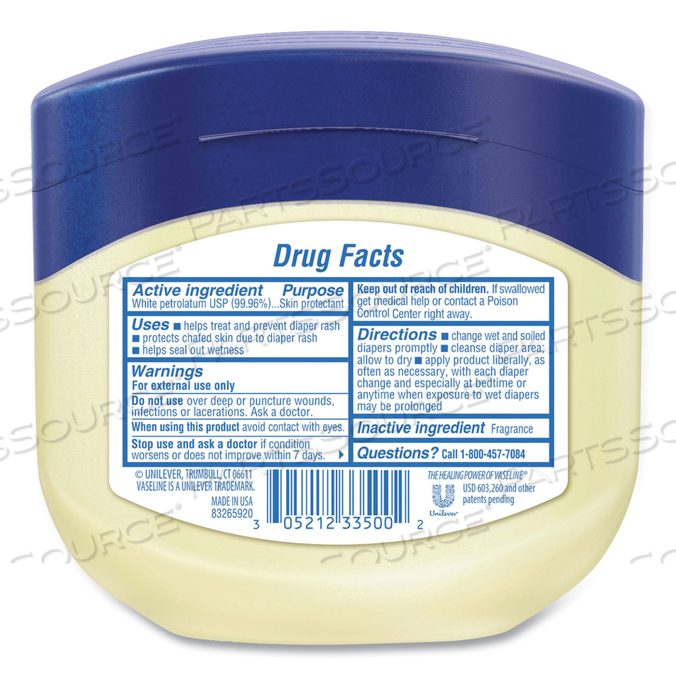 JELLY ORIGINAL, 13 OZ JAR by Vaseline JELLY ORIGINAL, 13 OZ JAR by Vaseline