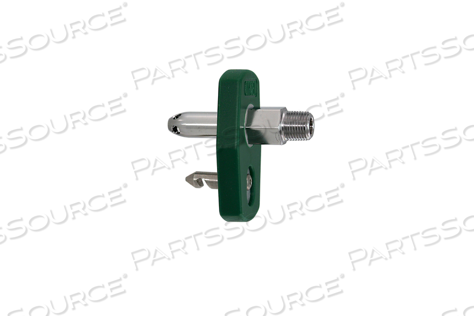 ADAPTER NCG RD O2 1/8NPTM*CLN,GREEN 