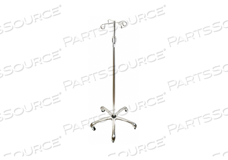 IV POLE-4 HOOK METAL BASE by Medsource