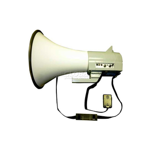 45 WATT PIEZO DYNAMIC MEGAPHONE WITH BUILT-IN SIREN & HAND-HELD MIC by Mg Electronics