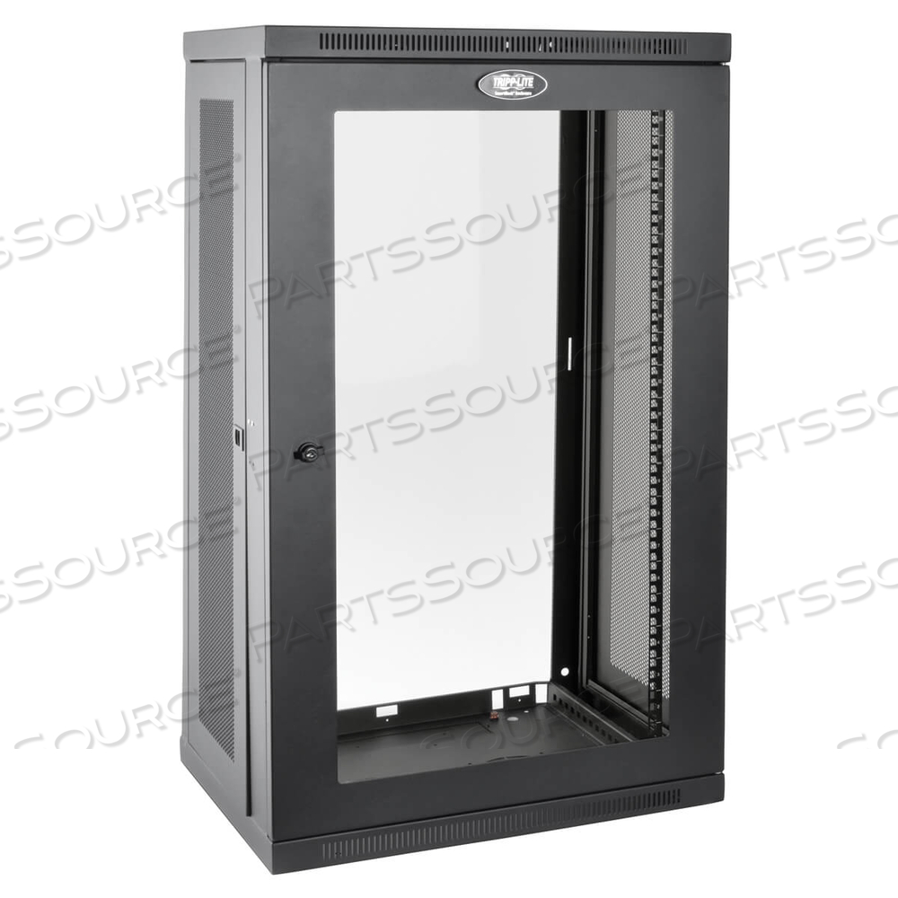 21U WALL MOUNT RACK ENCLOSURE CABINET W/CLEAR ACRYLIC DOOR by Tripp Lite