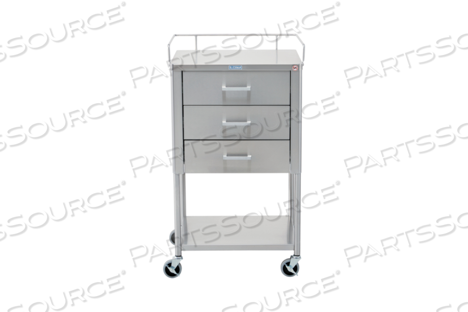 SATURN TABLE 20"W X 34"H X 16"D W/(3) DRAWERS by Blickman SATURN TABLE 20"W X 34"H X 16"D W/(3) DRAWERS by Blickman