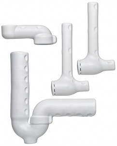 P-TRAP PIPE COVER WHITE PVC by IPS Corporation