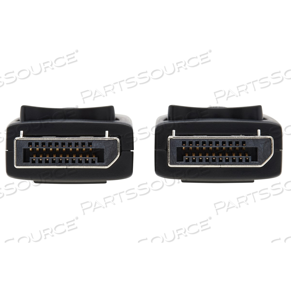 DISPLAYPORT CABLE WITH LATCHES (M/M), 6 FT, BLACK by Tripp Lite DISPLAYPORT CABLE WITH LATCHES (M/M), 6 FT, BLACK by Tripp Lite