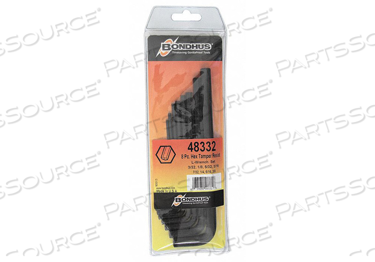 HEX KEY SET 8 PIECE SET by Bondhus