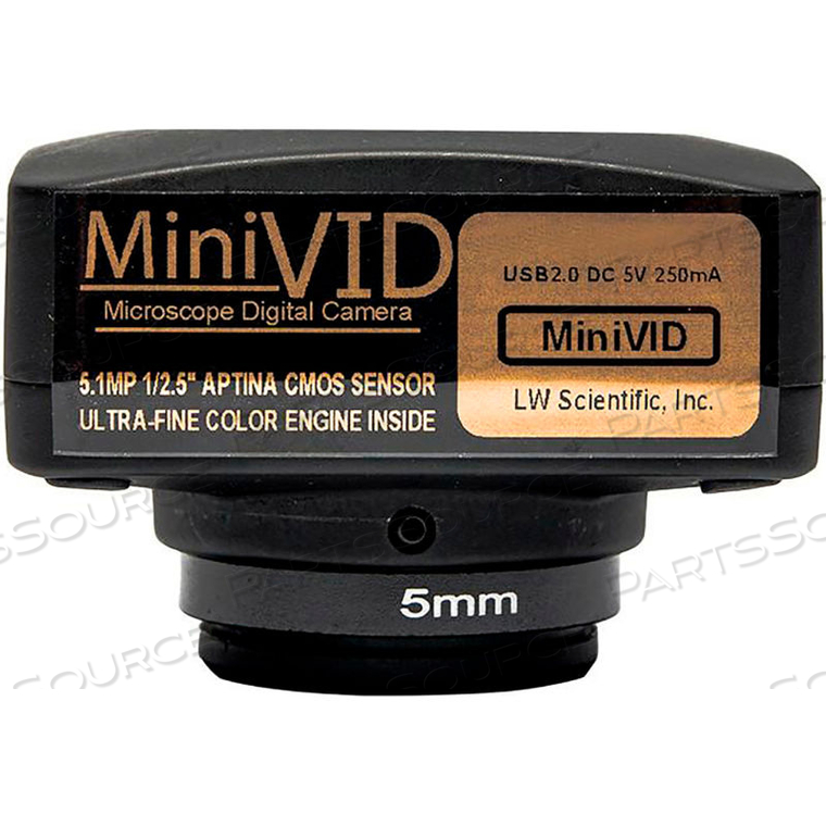 5.1MP MINIVID USB 2.0 DIGITAL CAMERA WITH SOFTWARE 