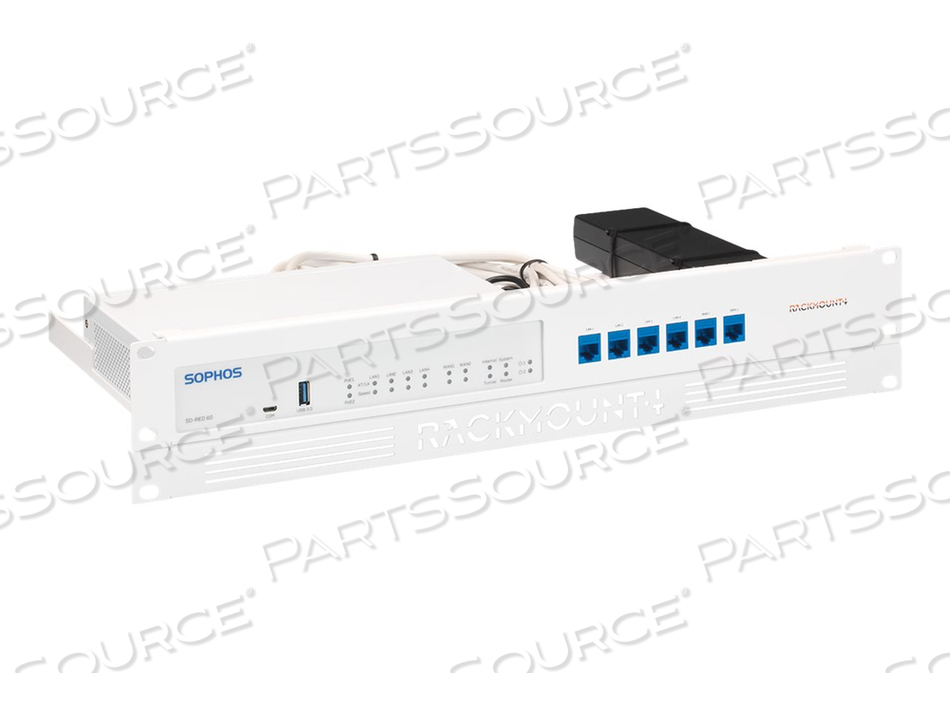RM-SR-T10, NETWORK DEVICE MOUNTING KIT, RACK MOUNTABLE, RAL 9003, SIGNAL WHITE, 1.3U, 19", FOR SOPHOS SD-RED 20, 60 by Rackmount.IT RM-SR-T10, NETWORK DEVICE MOUNTING KIT, RACK MOUNTABLE, RAL 9003, SIGNAL WHITE, 1.3U, 19", FOR SOPHOS SD-RED 20, 60 by Rackmount.IT