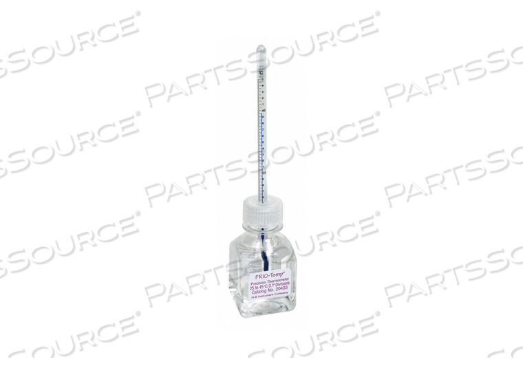 LIQUID IN GLASS THERMOMETER -2 TO 10C by Bel-Art Products