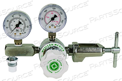PRESET CARBON DIOXIDE REGULATOR, CGA 940, 3000 PSI INLET, 50 PSI PRESET, MEETS UL by WT Farley Inc