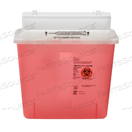 CONTAINER SHARPS 5QT RED by Cardinal Health 200, LLC