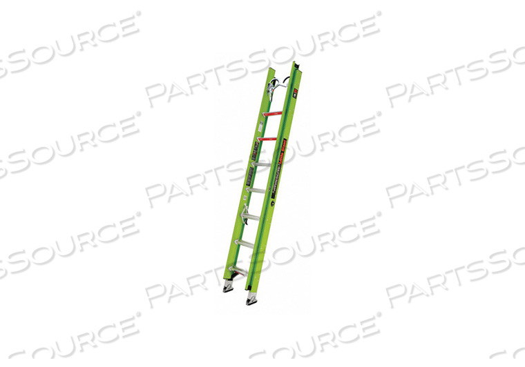 16' HYPERLITE 375 LB. CAPACITY TYPE IAA FIBERGLASS EXTENSION LADDER by Little Giant 16' HYPERLITE 375 LB. CAPACITY TYPE IAA FIBERGLASS EXTENSION LADDER by Little Giant