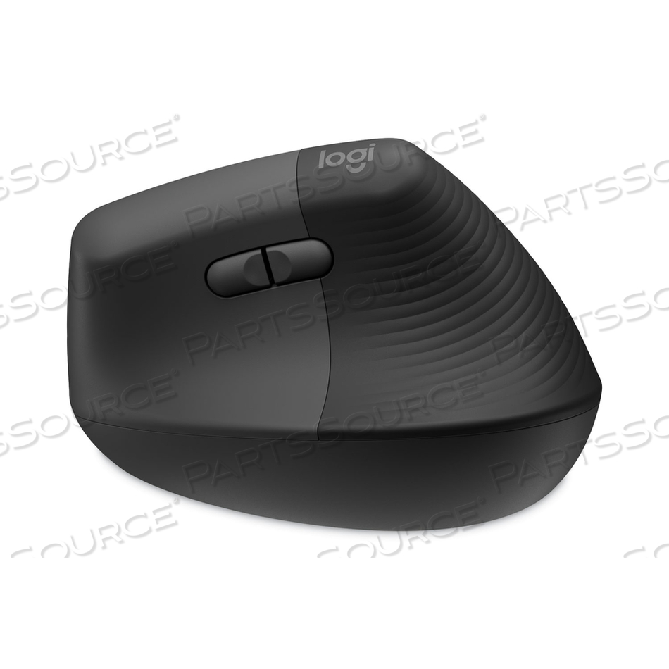 LIFT VERTICAL ERGONOMIC MOUSE, 2.4 GHZ FREQUENCY/32 FT WIRELESS RANGE, RIGHT HAND USE, GRAPHITE LIFT VERTICAL ERGONOMIC MOUSE, 2.4 GHZ FREQUENCY/32 FT WIRELESS RANGE, RIGHT HAND USE, GRAPHITE
