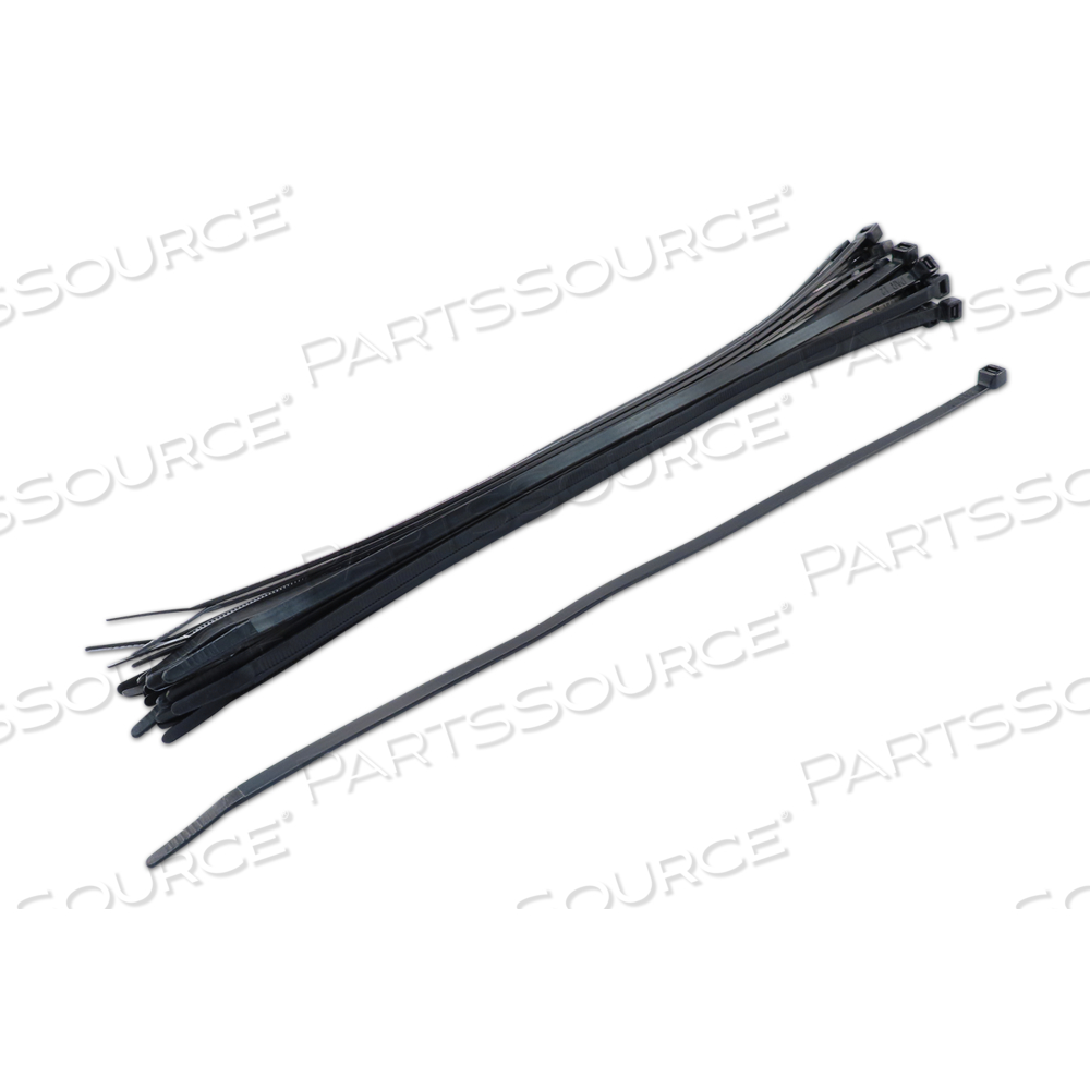 CABLE TIE (12" BLACK) 