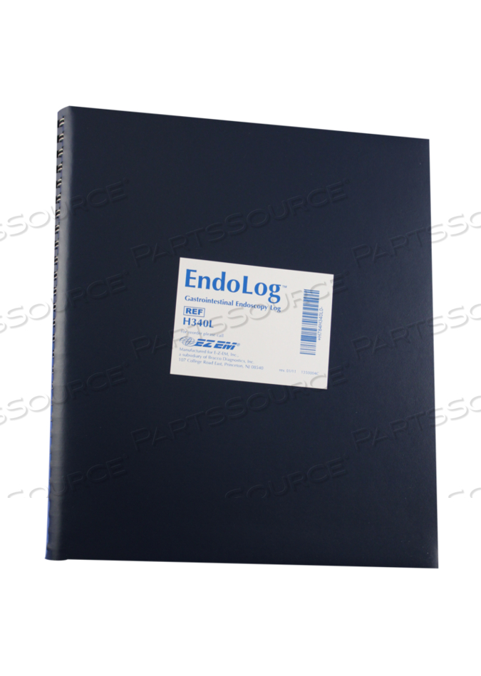 ENDOLOG PROCEDURE LOG BOOK (H340L) 