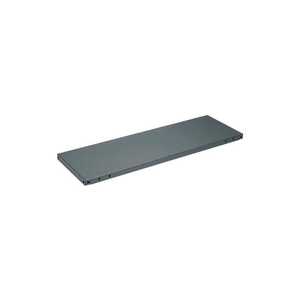 STEEL FLANGE SHELF 36"W X 24"D, 18 GAUGE, 700 LB CAPACITY, DARK GRAY by Tri-Boro Shelving