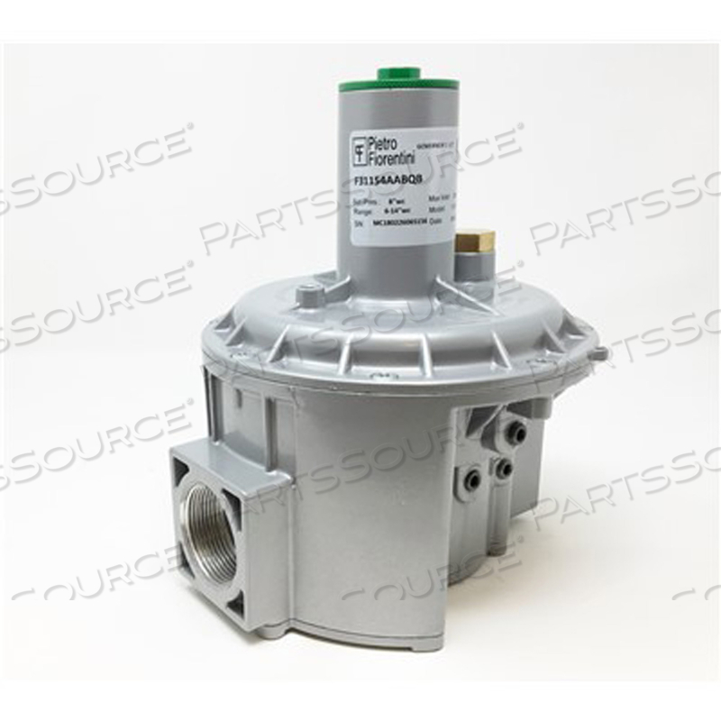 31154 1-1/2" BALANCED VALVE 7.5" DIAPHRAGM FULL LOCKUP INTERNAL SENSING 1/2" VENT BLACK SPRING 6-14" by Fiorentini