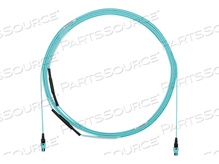 HD FLEX, TRUNK CABLE, PANMPO MULTI-MODE (F) TO PANMPO MULTI-MODE (F), 13.4 M, FIBER OPTIC, 50 / 125 MICRON, OM4, OFNP, INDOOR, PLENUM, AQUA by Panduit