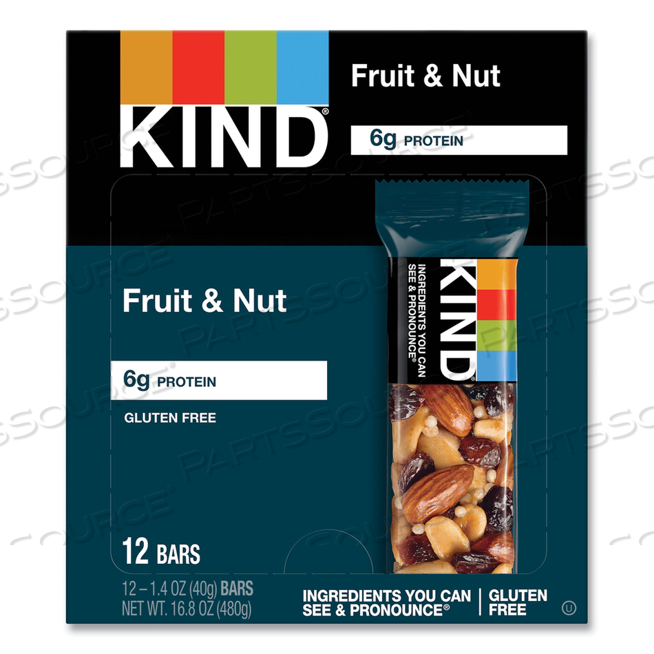 FRUIT AND NUT BARS, FRUIT AND NUT DELIGHT, 1.4 OZ by Kind FRUIT AND NUT BARS, FRUIT AND NUT DELIGHT, 1.4 OZ by Kind