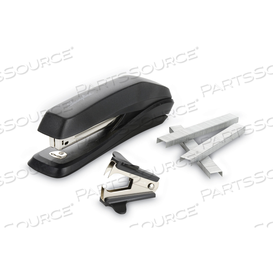 STANDARD STAPLER VALUE PACK, 15-SHEET CAPACITY, BLACK by Swingline GBC