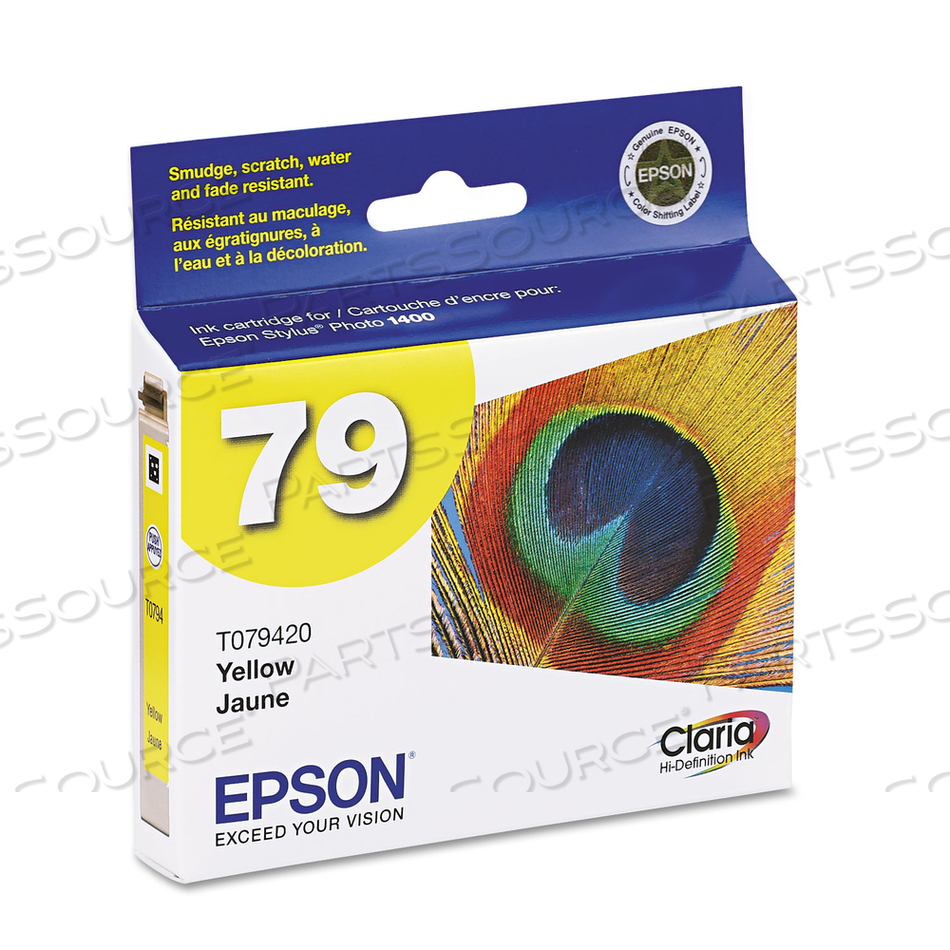 INK CARTRIDGE, REPLACEMENT FOR EPSON ARTISAN 1430, EPSON STYLUS PHOTO 1400, EPSON T079420 