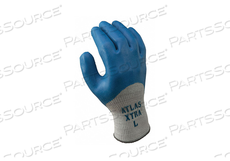 COATED GLOVES COTTON/POLYESTER L PR by SHOWA