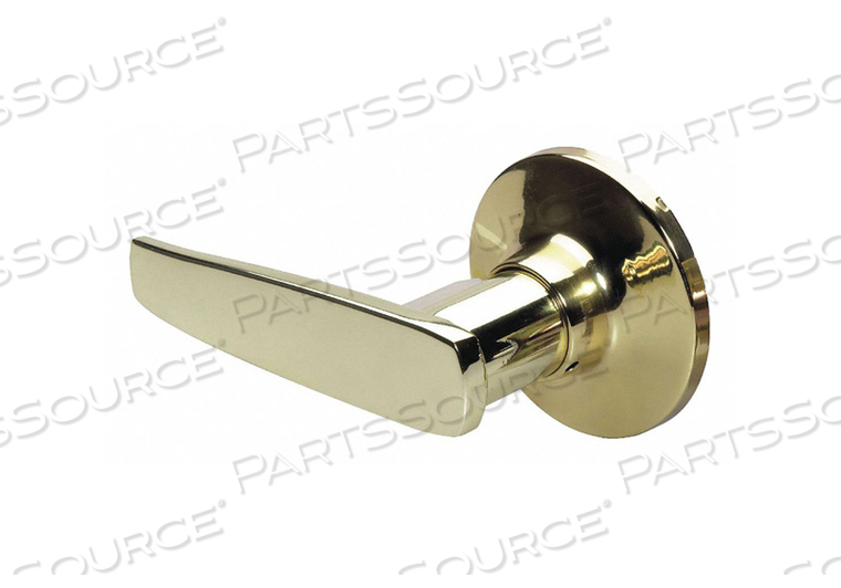 LEVER LOCKSET POLISHED BRSS STRGHT STYLE by Master Lock LEVER LOCKSET POLISHED BRSS STRGHT STYLE by Master Lock