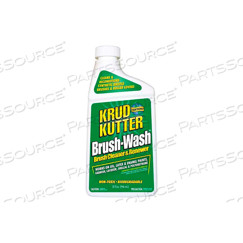BRUSH-WASH CLEANER & RENEWER - 32 OZ. BOTTLE by Krud Kutter