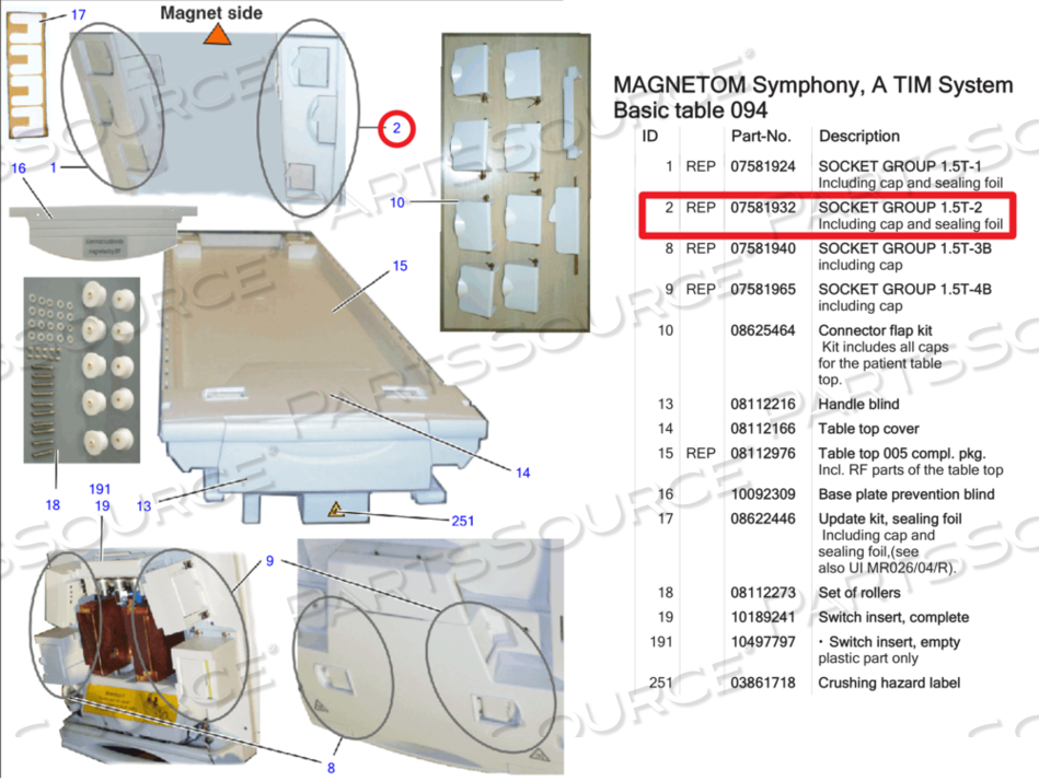 SOCKET GROUP 1.5T-2 SOCKET GROUP 1.5T-2