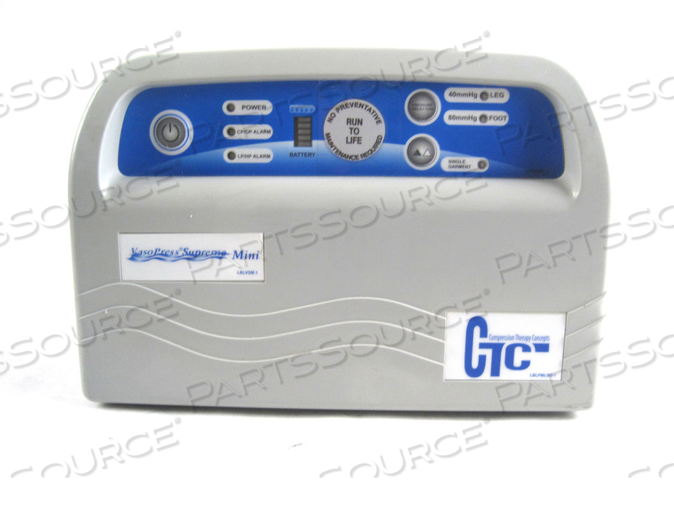 REPAIR - ZIMMER VASOPRESS SUPREME MINI COMPRESSION DEVICE REPAIR - ZIMMER VASOPRESS SUPREME MINI COMPRESSION DEVICE