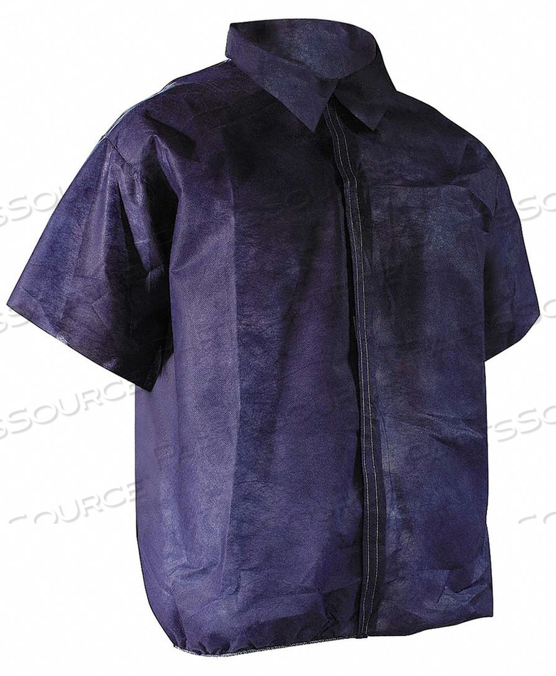 DISPOSABLE SMOCK NAVY BLUE 5XL PK50 by Cellucap DISPOSABLE SMOCK NAVY BLUE 5XL PK50 by Cellucap
