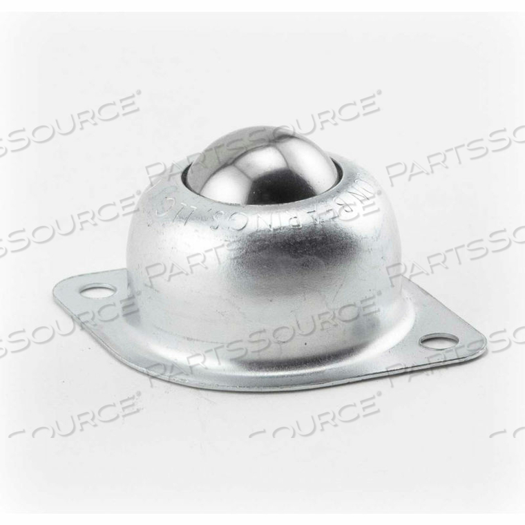 1" STAINLESS STEEL MAIN BALL 2 HOLE FLANGE CARBON STEEL HOUSING - 2"W 