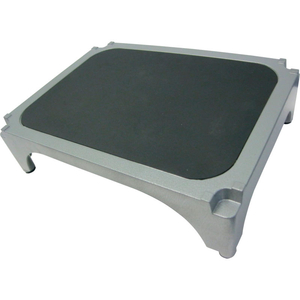 ALUMINUM STACKABLE STEP STOOL WITH BLACK MAT by Imperial Surgical Ltd