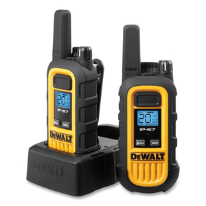 DXFRS300 HEAVY-DUTY WALKIE TALKIES, 1 W, 22 CHANNELS by DeWalt DXFRS300 HEAVY-DUTY WALKIE TALKIES, 1 W, 22 CHANNELS by DeWalt