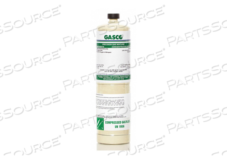 CALIBRATION GAS 17L 500 PSI by Gasco CALIBRATION GAS 17L 500 PSI by Gasco