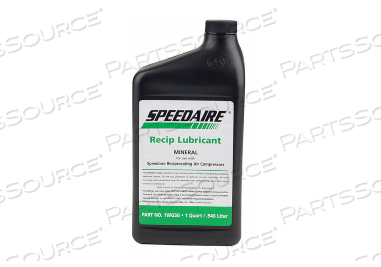 COMPRESSOR OIL 1 QT BOTTLE by Speedaire