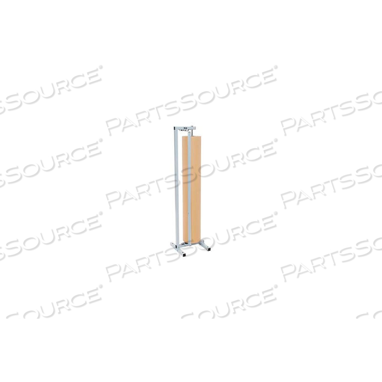 VERTICAL PAPER DISPENSER WITH CUTTER FOR 48"W X 9" DIAMETER SINGLE ROLL by Bulman Products Inc VERTICAL PAPER DISPENSER WITH CUTTER FOR 48"W X 9" DIAMETER SINGLE ROLL by Bulman Products Inc