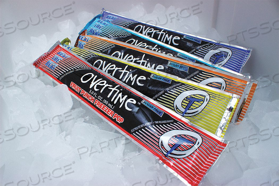 ELECTROLYTE FREEZER POP 1 OZ. PK150 by Overtime ELECTROLYTE FREEZER POP 1 OZ. PK150 by Overtime
