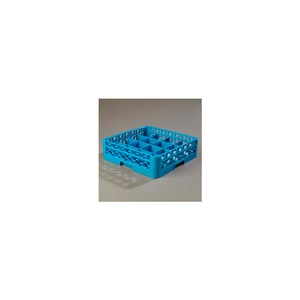 OPTICLEAN 16-COMPARTMENT CUP RACK W/ 1 OPEN EXTENDER, BLUE by Carlisle