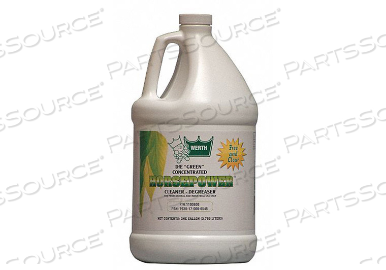 CLEANER/DEGREASER 1 GAL. JUG PK4 by Werth Sanitary Supply