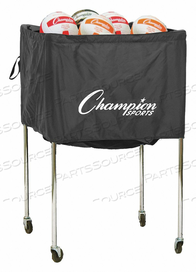 BALL CART 24.5IN.LWX36IN.H BLACK SILVER by Champion Sports