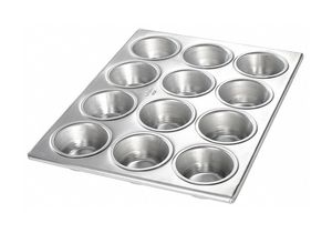 MUFFIN PAN 12 MOULDS by Chicago Metallic