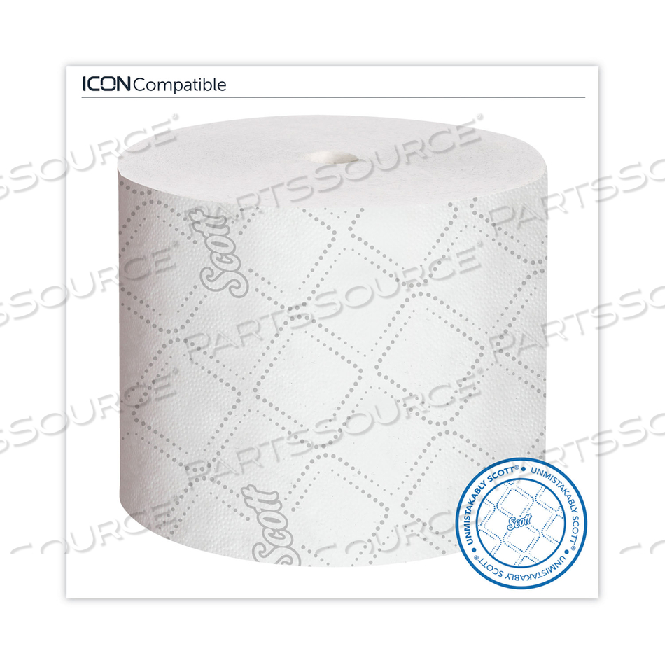 PRO SMALL CORE HIGH CAPACITY/SRB BATH TISSUE, SEPTIC SAFE, 2-PLY, WHITE by Scott PRO SMALL CORE HIGH CAPACITY/SRB BATH TISSUE, SEPTIC SAFE, 2-PLY, WHITE by Scott