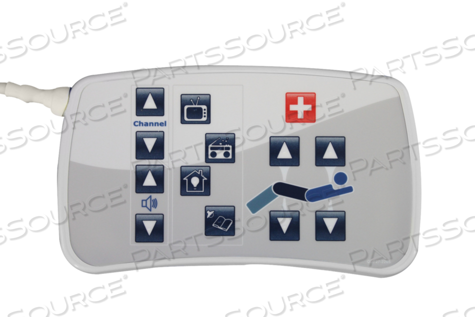 ASSEMBLY, CONTROL PENDANT AND CABLE, FOR USE WITH: FOR FL27 (2151/2152) INTOUCH® CRITICAL CARE BED by Stryker Medical
