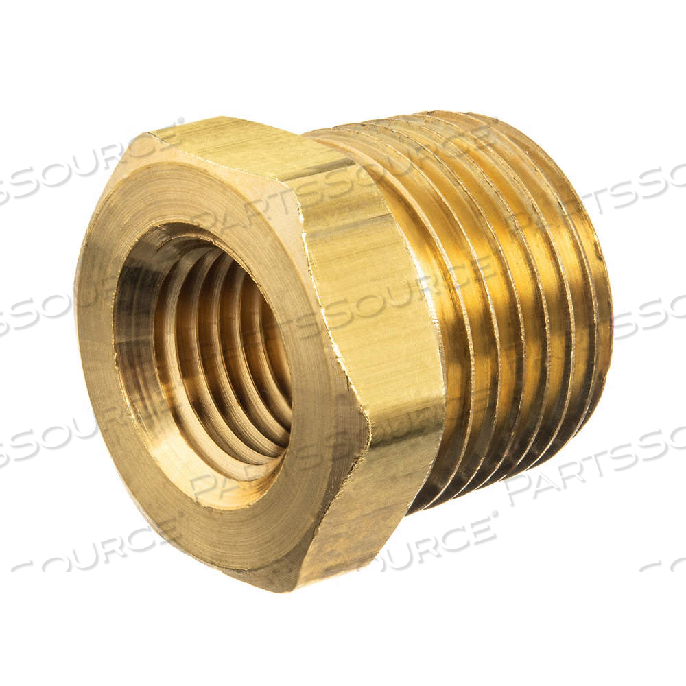 HEX BUSHING, BRASS, 1 1/2 IN X 3/4 IN FITTING PIPE SIZE, MALE BSPT X FEMALE BSPT, CLASS 125 by Approved Vendor HEX BUSHING, BRASS, 1 1/2 IN X 3/4 IN FITTING PIPE SIZE, MALE BSPT X FEMALE BSPT, CLASS 125 by Approved Vendor