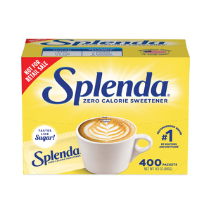 NO CALORIE SWEETENER PACKETS, 400/BOX by Splenda