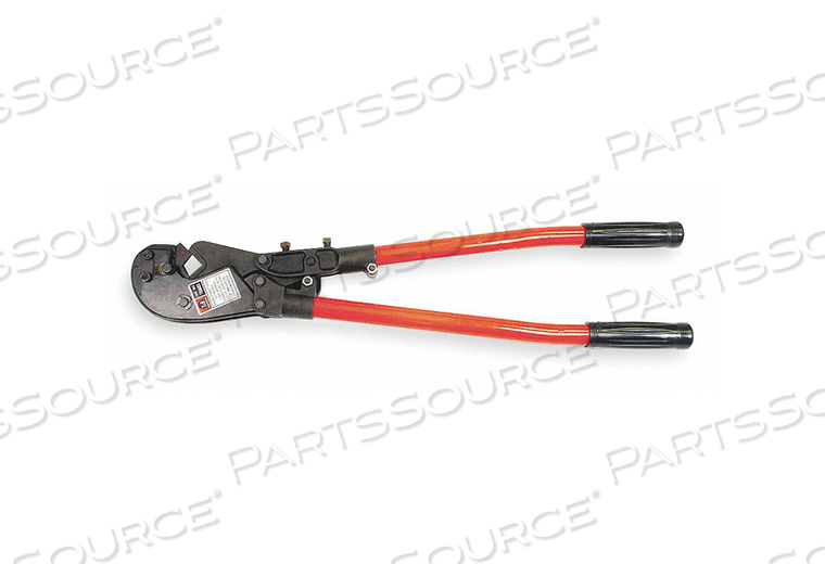 RATCHET CRIMPER 8 AWG TO 500 KCMIL 26 L by Thomas & Betts