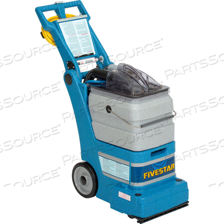 FIVESTAR 3 GALLON SELF-CONTAINED CARPET EXTRACTOR 85 PSI PUMP, 107" WATERLIFT by EDIC FIVESTAR 3 GALLON SELF-CONTAINED CARPET EXTRACTOR 85 PSI PUMP, 107" WATERLIFT by EDIC