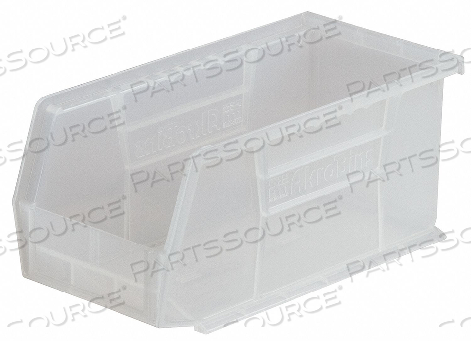 F8691 HANG/STACK BIN H 10 W 11 D 18 CLEAR by Akro-Mils / Myers Industries, Inc F8691 HANG/STACK BIN H 10 W 11 D 18 CLEAR by Akro-Mils / Myers Industries, Inc