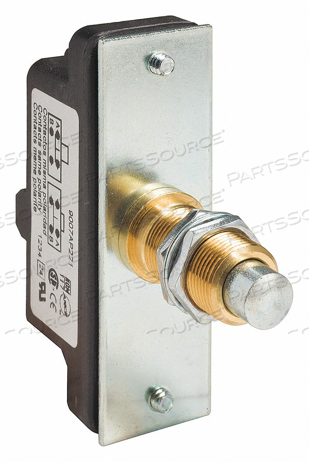 SNAP SWITCH 6A 1NO/1NO PANEL MT PLUNGER by Square D SNAP SWITCH 6A 1NO/1NO PANEL MT PLUNGER by Square D